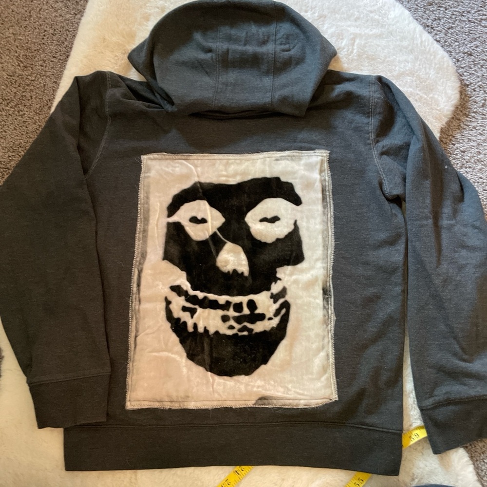 Custom upcycled hoodie
